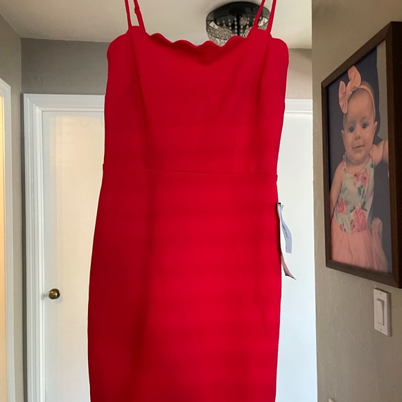 Red B. Darlin Mini Dress - Picture 2 of 5